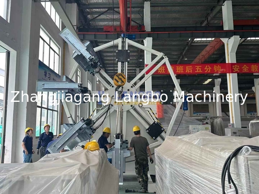 Plastic Pipe Coiler for PE Plastic Single Wall Corrugated Extrusion Line