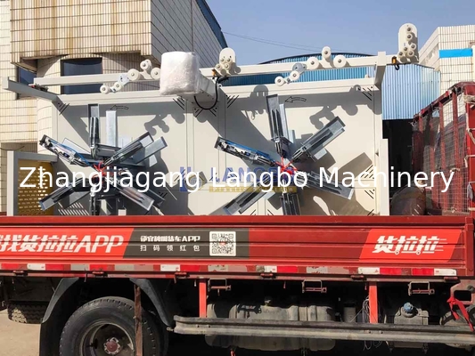 16-32mm PE Pipe Double Reel Winder Machine Plastics Pipe Coiler Machinery