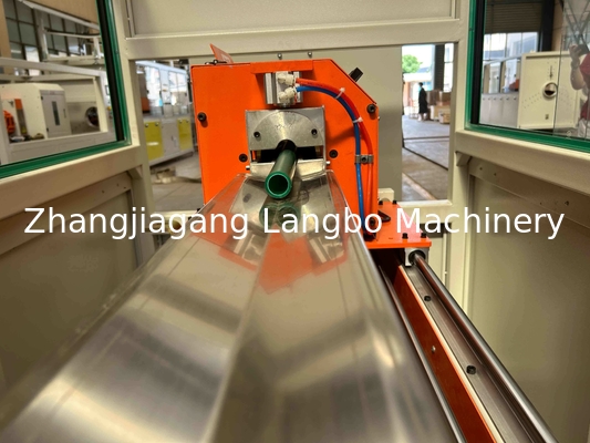 Single Screw Extruder Plastic PPR Gas Tube Electric Conduit Corrugated Pipe Extrusion Line