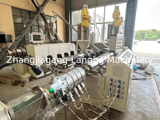 Plastic PPR Single Screw Extruder Drip Irrigation Hose Making Machine