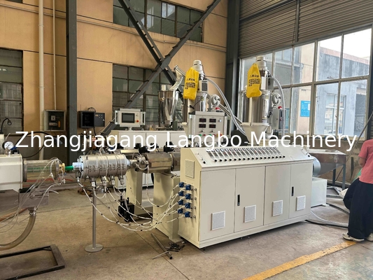 High-Capacity Plastic Extrusion Line for PPR Wired Clamping Packaging Hose PPR Large Diameter Water Supply and Gas Pipe Production