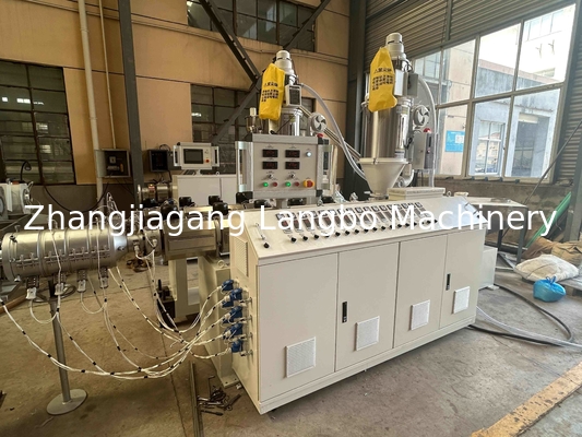 Plastic PPR Gas Supply Single Wall Corrugated Pipe/Cable/Tube Making Machine