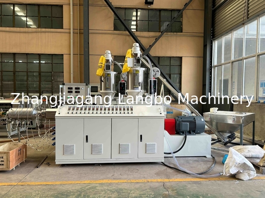 High-Capacity Plastic Extrusion Line for PPR Wired Clamping Packaging Hose PPR Large Diameter Water Supply and Gas Pipe Production