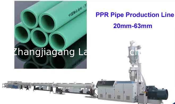High-Capacity Plastic Extrusion Line for PPR Wired Clamping Packaging Hose PPR Large Diameter Water Supply and Gas Pipe Production