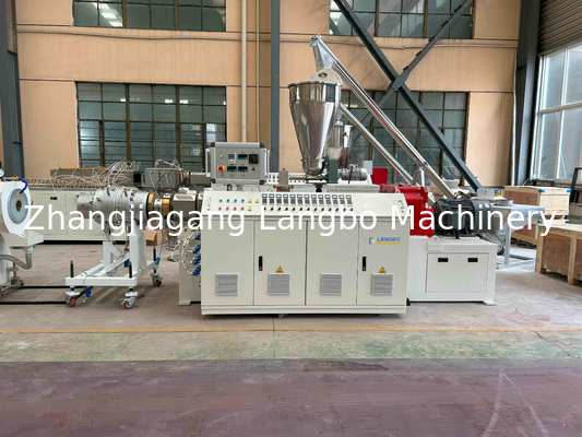 Plastic 90-315mm PVC Pipe Production Machine Extrusion Line