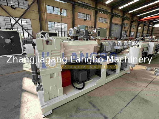 New Global Hot Sale Twin Screw Extruder for PP PE Plastic and PVC Pipe Making Machine