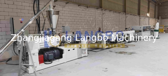 Fast Speed Plastic Pipe Extrusion Machine for PE PP HDPE PVC PPR Mpp Water Gas Drainag