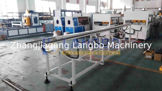 Plastic PVC CPVC UPVC Water Electric Conduit Pipe Tube Extrusion Production Line Machine with Extruder Haul Off Cutting