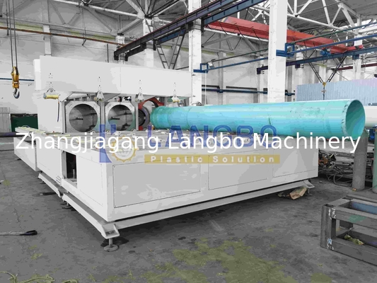 Plastic PVC CPVC UPVC Water Electric Conduit Pipe Tube Extrusion Production Line Machine with Extruder Haul Off Cutting