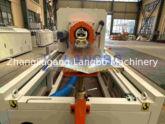Plastic Water Supply Rigid Pipe Making Extruder Machine for PE PPR PVC