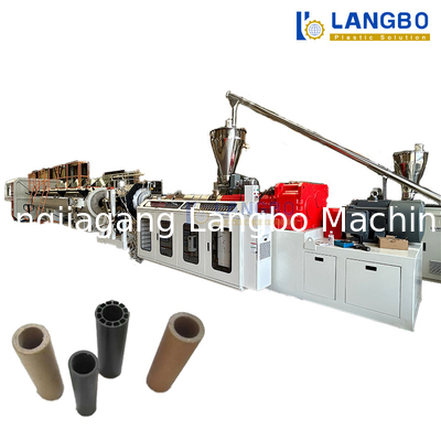 New Global Hot Sale Twin Screw Extruder for PP PE Plastic and PVC Pipe Making Machine