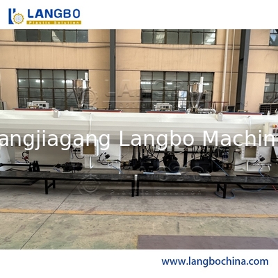 High Efficiency PVC Conical Twin Screw Extruder: PVC Pipe Manufacturing Machin