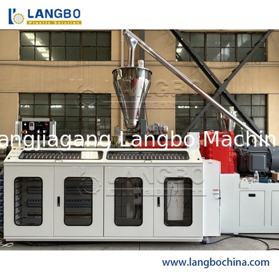 Rigid PVC Water Cavity Pipe UPVC CPVC Electrical Pipe Extruder Making Machine