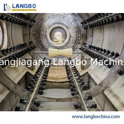 PLC control PVC Pipe Production Line high output and productivity