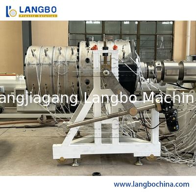 PLC control PVC Pipe Production Line high output and productivity