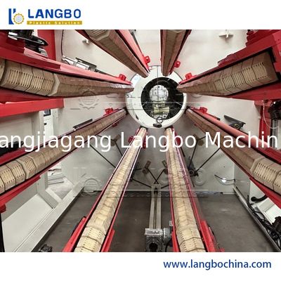 PLC control PVC Pipe Production Line high output and productivity