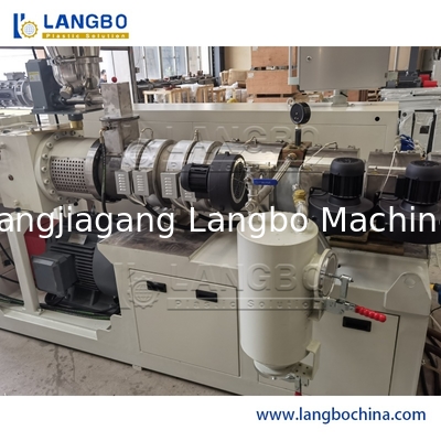 UPVC / PVC Pipe Extrusion Line Full Automatic Plastic Pipe Production Line