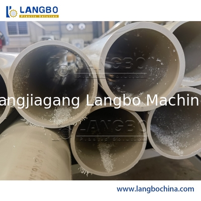 PVC Plastic Pipe Manufacturing Machine Capacity 300kg / PVC Tube