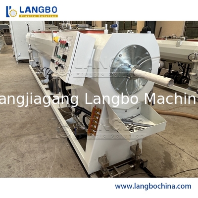 PVC Plastic Pipe Manufacturing Machine Capacity 300kg / PVC Tube