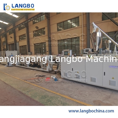 PVC Tube Making Machine, PVC Pipe Extruder, conical twin screw extruder