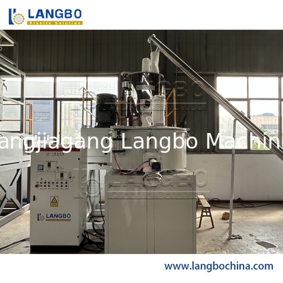 Hot Cold High Speed Turbo Mixer – plastic WPC PVC powder resin suitable for panels and trunking boards