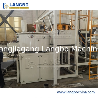 High Speed Hot/Cool Plastic Turbo Mixer for WPC PVC Powder Resin – PVC Pipe, Profiles, Panels, Trunking, Sheets