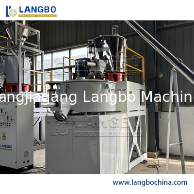 High Speed Hot/Cool Plastic Turbo Mixer for WPC PVC Powder Resin – PVC Pipe, Profiles, Panels, Trunking, Sheets