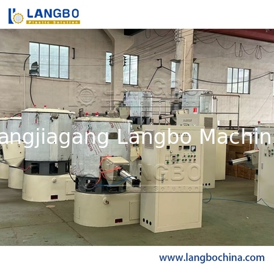 High Speed Hot/Cool Plastic Turbo Mixer for WPC PVC Powder Resin – PVC Pipe, Profiles, Panels, Trunking, Sheets