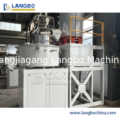 Plastic WPC Mixer Machine High Speed Heating Cooling Mixer