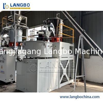 Industrial PVC Powder High Speed Mixer with Heating Cooling System for Rigid  PVC Compounds