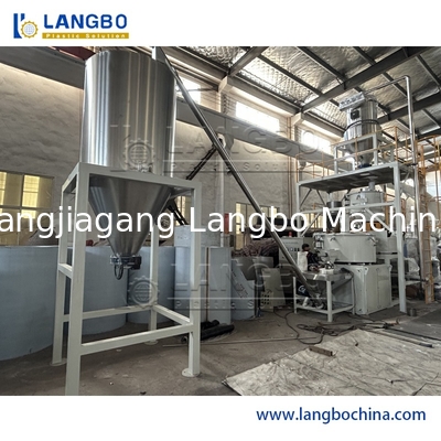 Hot Cold High Speed Turbo Mixer – plastic WPC PVC powder resin suitable for panels and trunking boards