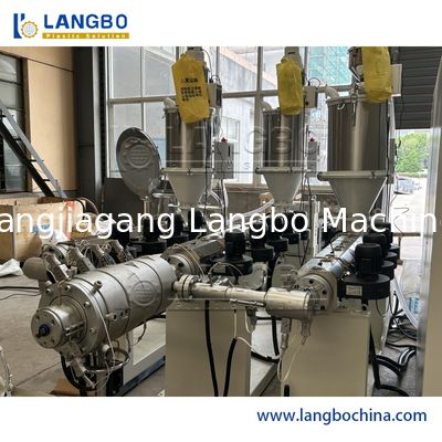 Automatic Single Screw PPR Pipe Extrusion Line With Low Power Consumption