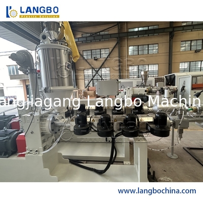 High Output Advanced PPR Plastic Extrusion Production Line Single Screw Extruder Pipe Making Machine