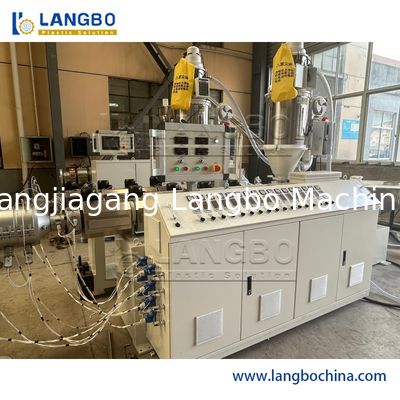 Plastic Water Supply PE HDPE PP PPR Pipe Tube Single Screw Extruder Production/Extrusion Line/Making Machine