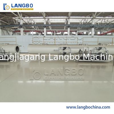 CE ISO Pvc Pipe Extrusion Machine 80/156 Conical Twin Screw Extruder