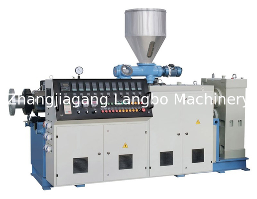 Conical Double Extruder PVC Foam Board Extrusion Line , PVC Foam Board Making Machine