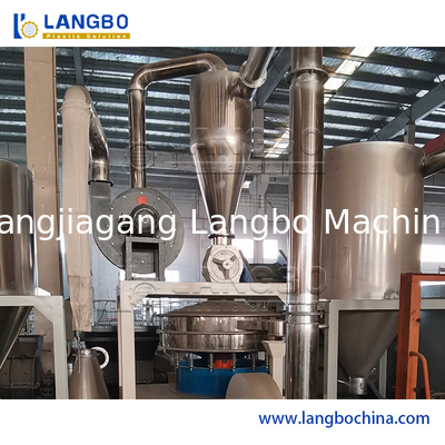 PVC Pulverizer Machine / Plastic Recycling Powder Making Machine