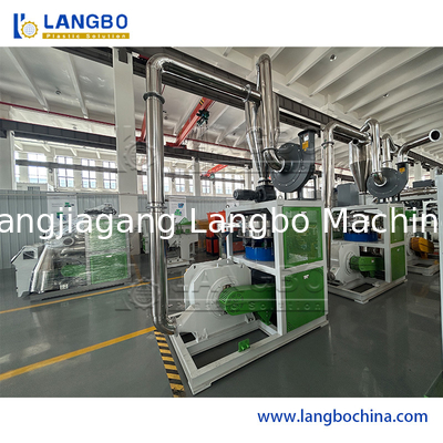 Industrial PVC Profile Pipe Pulverizer 37KW Motor Power 500-1000KG/HR Capacity
