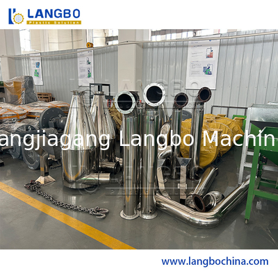 PVC Granules Powder Plastic Pulverizer Grinder With Cooling System