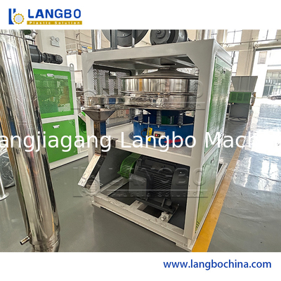 PVC Granules Powder Plastic Pulverizer Grinder With Cooling System