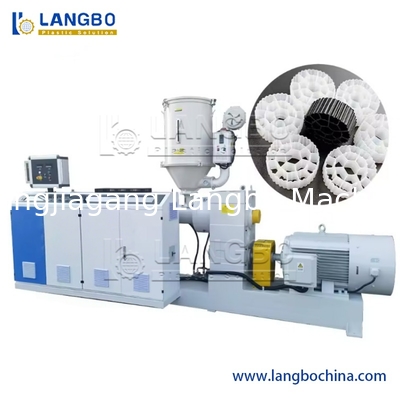 Water Media Mbbr Profile Production Line Mbbr Extruder