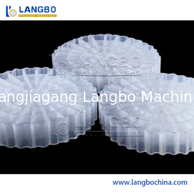 Plastic Extruder Bio Filter Media Mbbr Making Machine Production Line