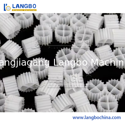 PE HDPE Mbbr Biofilm Carrier Extrusion Making Machine