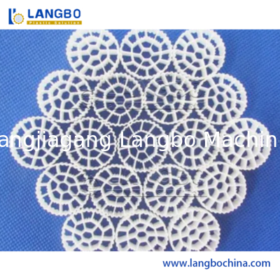 Plastic Active Biological Mbbr Filter Media Carrier Extruder