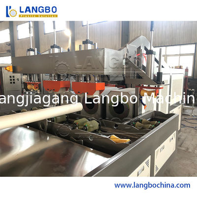 Electric PVC Pipe Extrusion Machine / Pipe Belling Machine With DTC Spiral Feeding Machine
