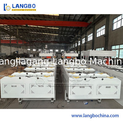 Electric PVC Pipe Extrusion Machine / Pipe Belling Machine With DTC Spiral Feeding Machine