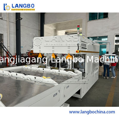 Electric PVC Pipe Extrusion Machine / Pipe Belling Machine With DTC Spiral Feeding Machine