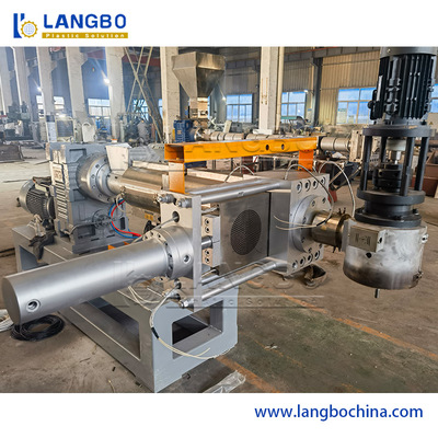 Recycled Pellets PVC Plastic Extruder Granulating Machine Production Line