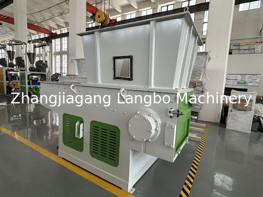 Factory Waste Plastic Pipe Shredder Machine For PP / PE / HDPE / LDPE / PVC