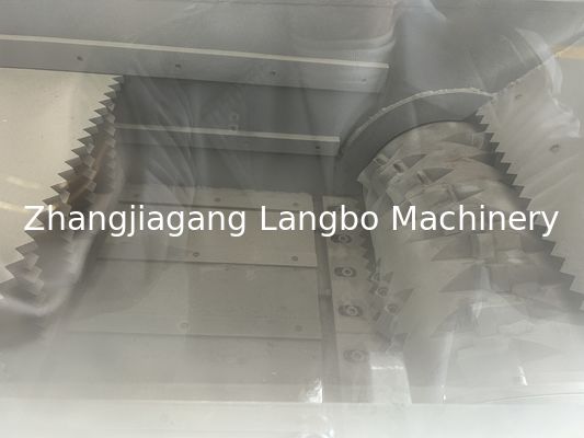 Factory Waste Plastic Pipe Shredder Machine For PP / PE / HDPE / LDPE / PVC